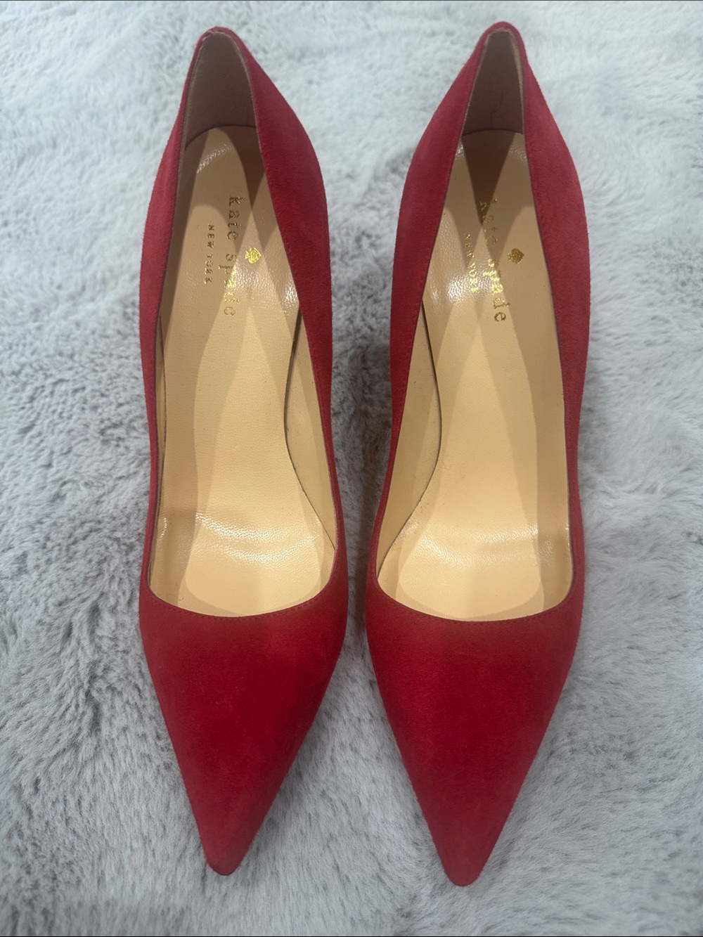 kate spade Hot Pink Pointed-Toe Stiletto Heels - Picture 2 of 5